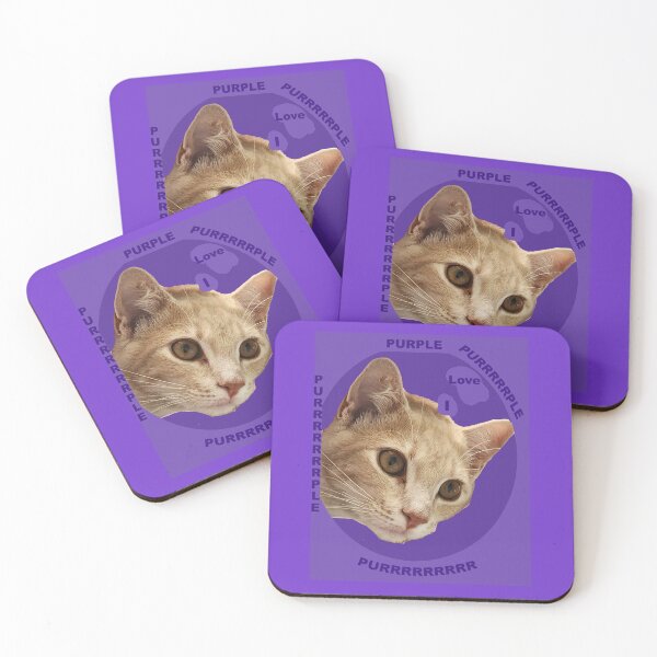 Item preview, I Luv Purrrrple designed and sold by ComicJo.