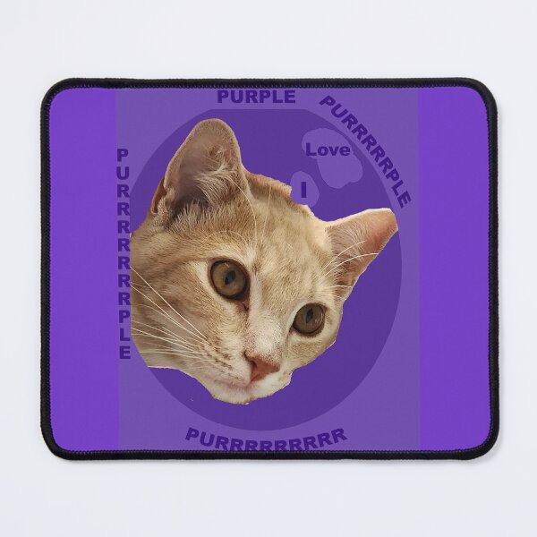 Item preview, I Luv Purrrrple designed and sold by ComicJo.