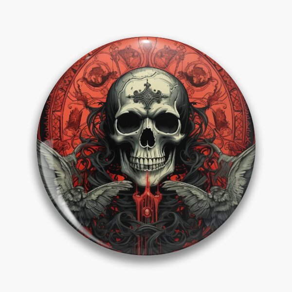 Item preview, Skull And Black Birds designed and sold by Obsidian Ink by Wilshire.