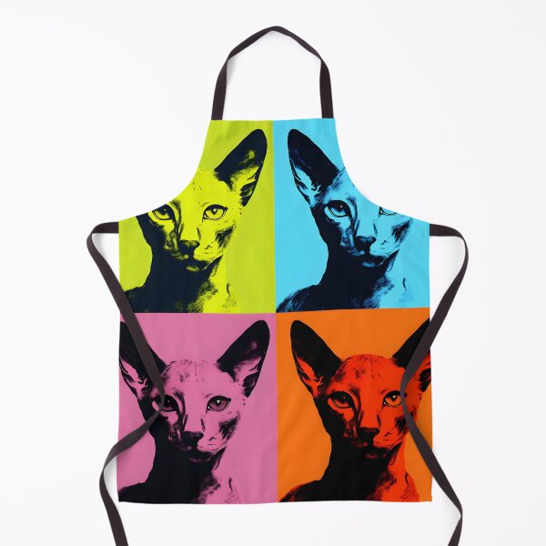 Item preview, Oriental shorthair cat portraits drawing. animal colorful. Animal throw pillow. designed and sold by formform.