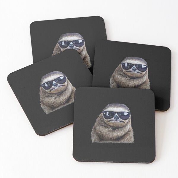 Item preview, Cool Sloth designed and sold by Cutebutfunny.