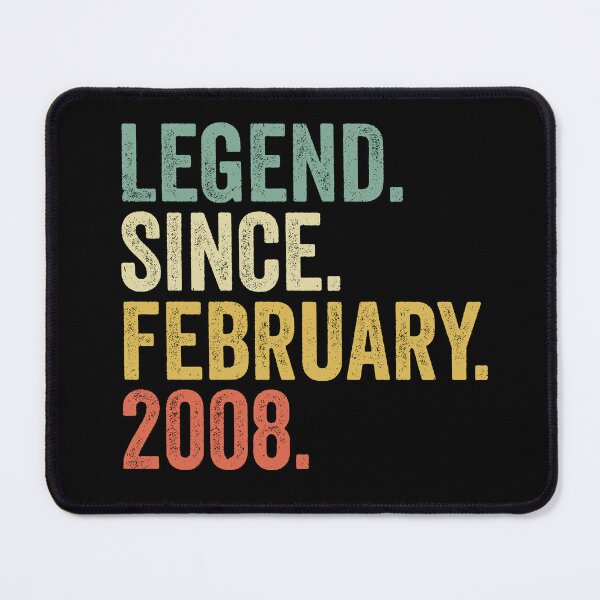 Item preview, Vintage Legend Since February 2008 16th Birthday 16 Years Old designed and sold by Merchrise.
