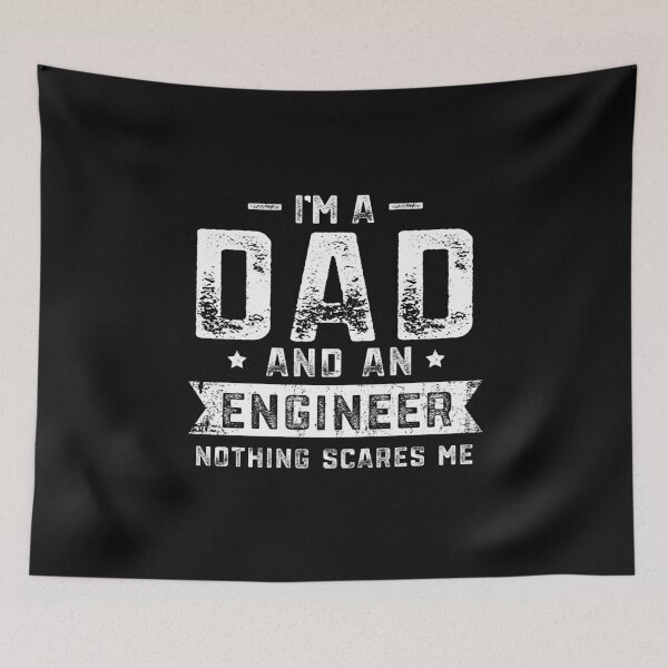 Item preview, Dad Engineer Father Funny Saying Gift  designed and sold by alenaz.