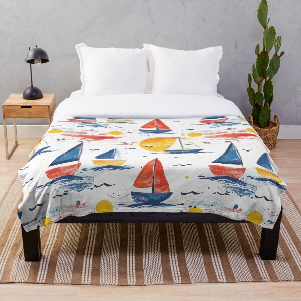 Aperçu de l'œuvre Régate de voile au coucher du soleil créée et vendue par UnTangle.