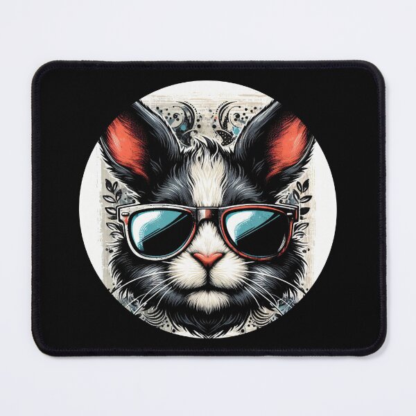 Item preview, bunny wearing sunglasses designed and sold by Mechanical-Artt.