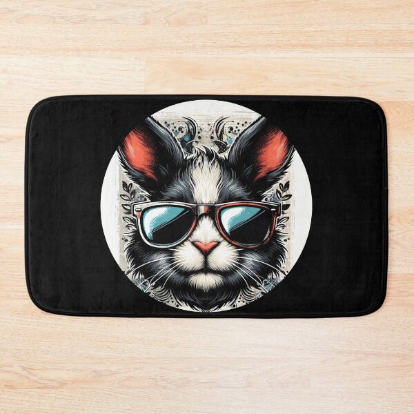 Item preview, bunny wearing sunglasses designed and sold by Mechanical-Artt.