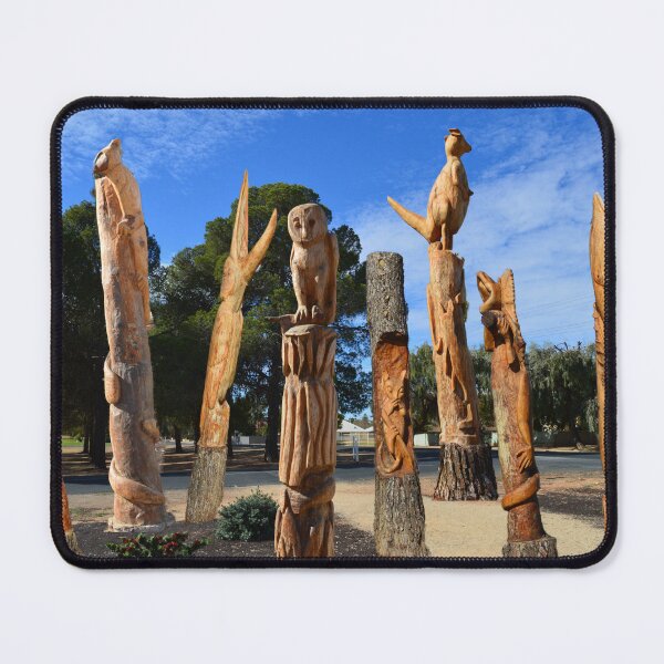 Item preview, "Artistry in Nature: Australian Wildlife Wood Sculptures" designed and sold by A-Work-Of-Art.