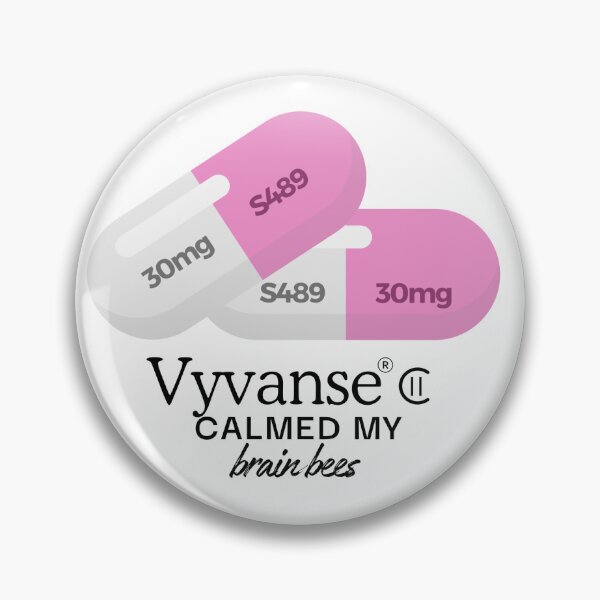 Item preview, Pink Lisdexamfetamine (Vyvanse) ADHD Medication designed and sold by Moose-the-Goose.