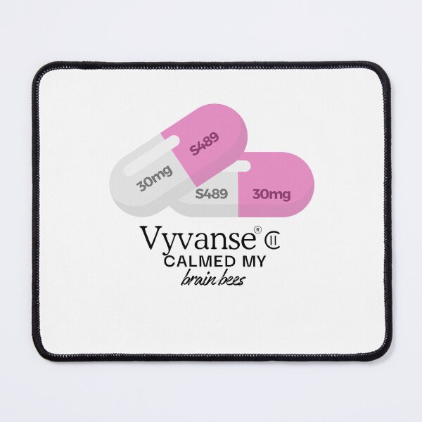 Item preview, Pink Lisdexamfetamine (Vyvanse) ADHD Medication designed and sold by Moose-the-Goose.