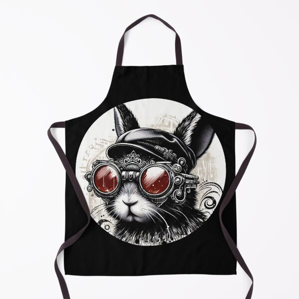 Aperçu de l'œuvre Bunny portant des lunettes et un chapeau créée et vendue par Mechanical-Artt.
