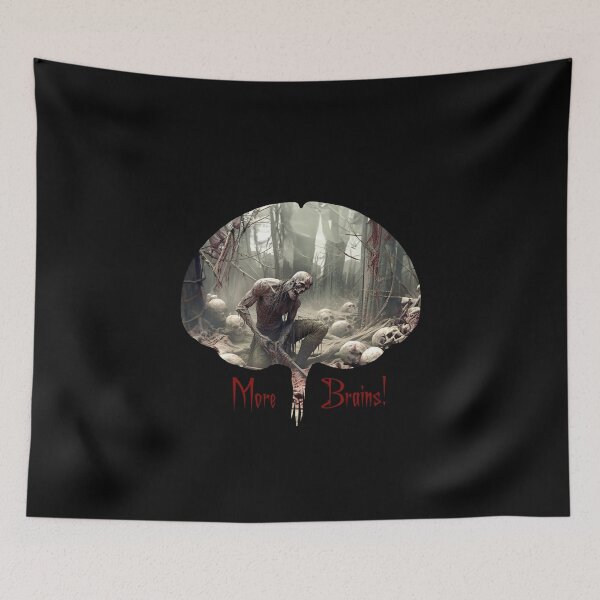 Item preview, More Brains! designed and sold by FatCatStudios.