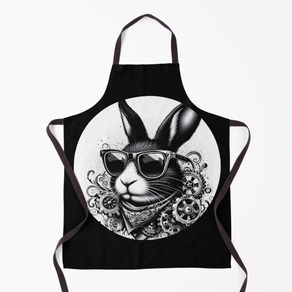 Item preview, rabbit wearing sunglasses designed and sold by Mechanical-Artt.