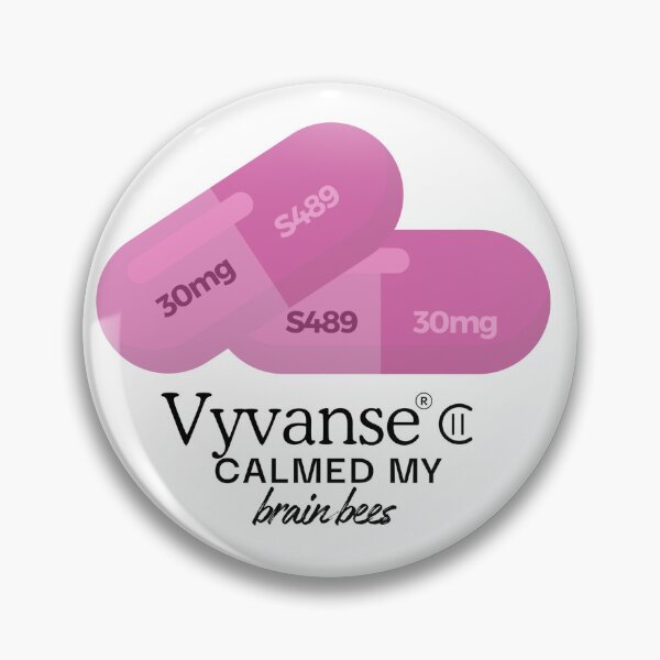 Item preview, Pink Lisdexamfetamine (Vyvanse) ADHD Medication designed and sold by Moose-the-Goose.