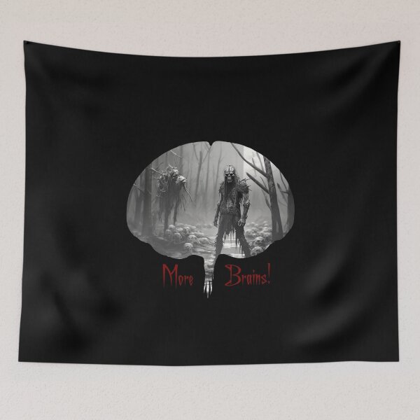 Item preview, More Brains! designed and sold by FatCatStudios.