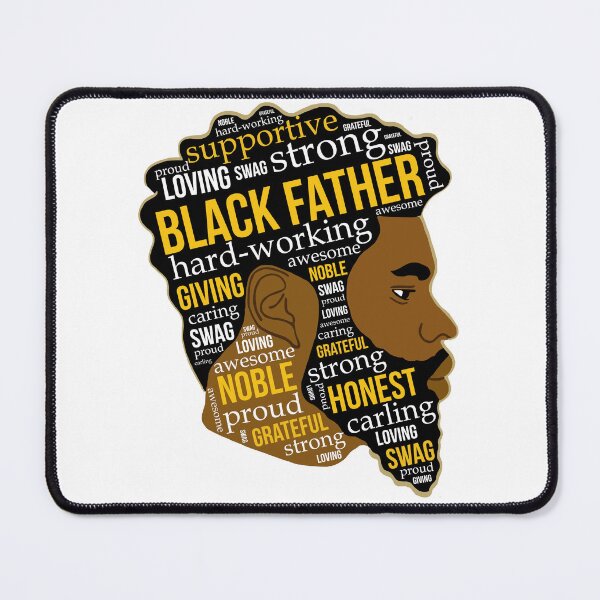 Item preview, Black Father Supportive Loving Swag Strong Hard Working Giving T-Shirt designed and sold by samishoops.