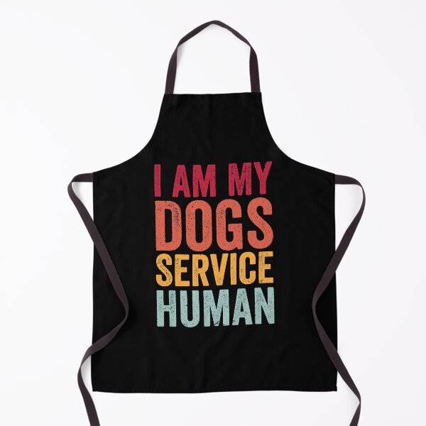 Item preview, Retro Vintage I Am My Dogs Service Human designed and sold by Merchrise.