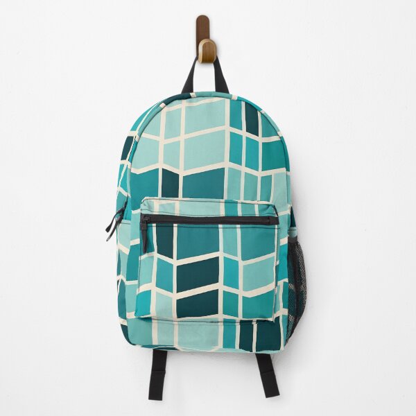 Item preview, Mid Century Modern Geometric Abstract Pattern Aquamarine designed and sold by Prints and Lifestyle.