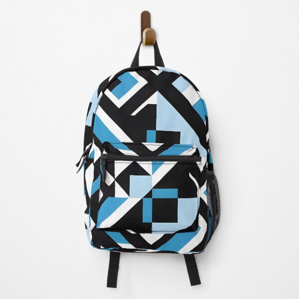 Item preview, Abstract Blue Black Shapes designed and sold by LinleeFashion.