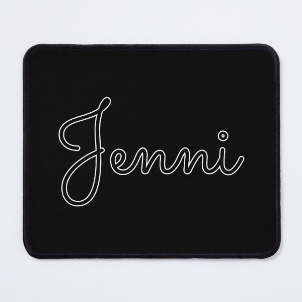 Item preview, Writing Jenni Name Label (Black) designed and sold by NormadWorld.