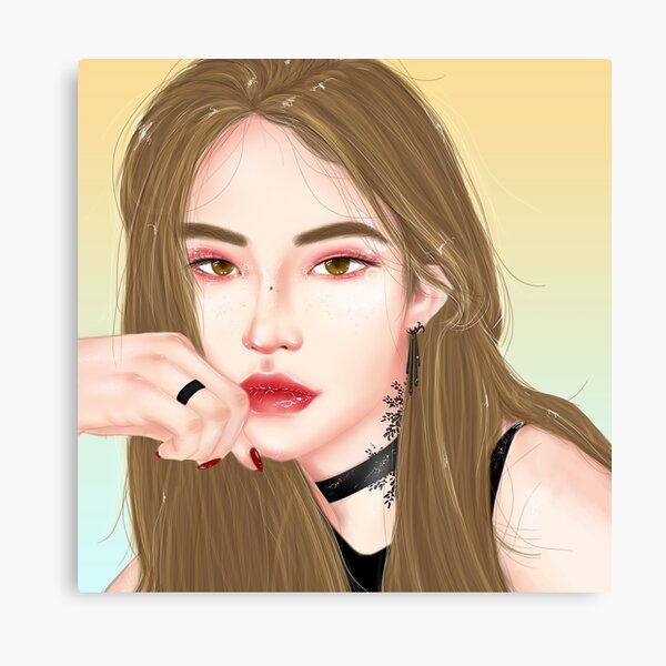 Item preview, Pastel Themed Beauty Portrait  designed and sold by maulaniism.