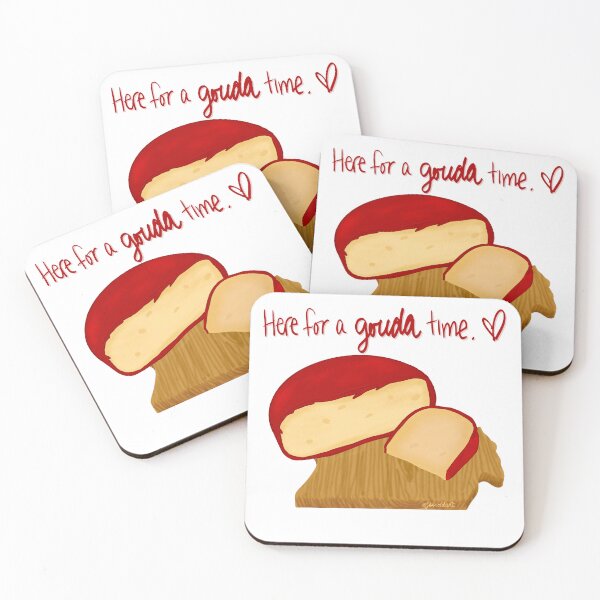 Item preview, Here for a Gouda Time designed and sold by Art by Jessica Beroldi.