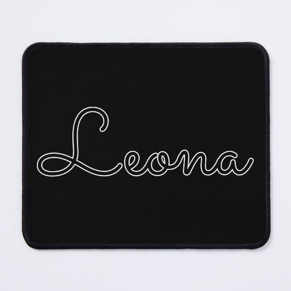Item preview, Writing Leona Name Label (Black) designed and sold by NormadWorld.