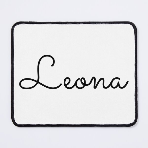 Item preview, Writing Leona Name Label designed and sold by NormadWorld.