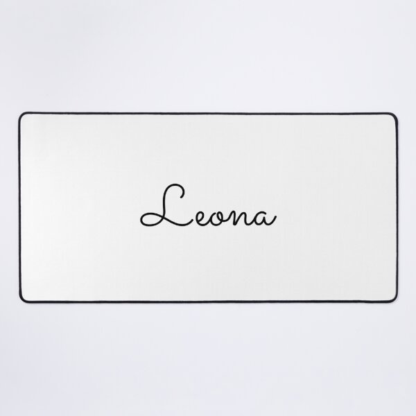 Item preview, Writing Leona Name Label designed and sold by NormadWorld.