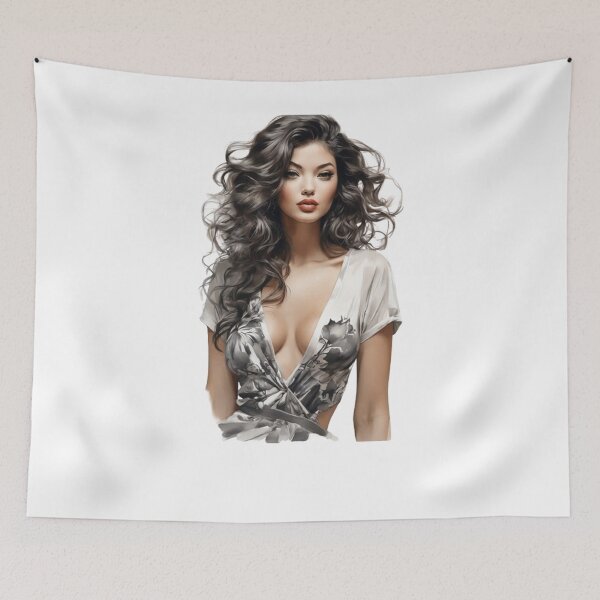 Item preview, “Feminine Radiance: The Eloquence of Beauty” designed and sold by CHRIST5000.
