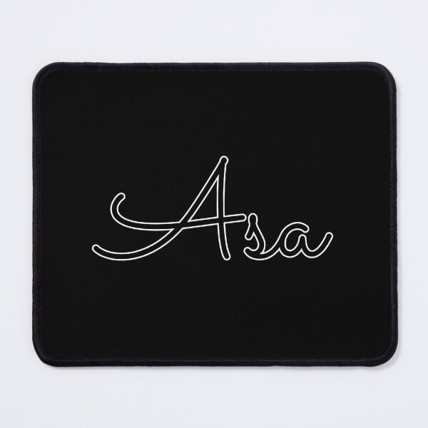 Item preview, Writing Asa Name Label (Black) designed and sold by NormadWorld.