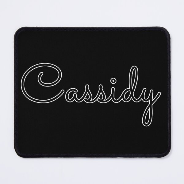 Item preview, Writing Cassidy Name Label (Black) designed and sold by NormadWorld.