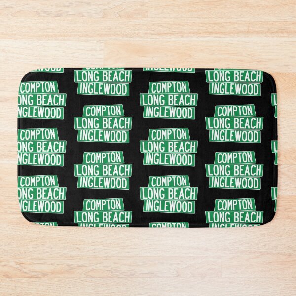 Item preview, Compton Long Beach Inglewood Street Sign Shirt Design designed and sold by ChozenOne562.