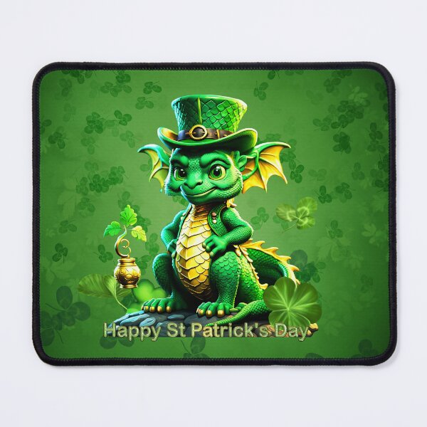 Item preview, Cute St. Patrick’s Day dragon designed and sold by nicky2342.