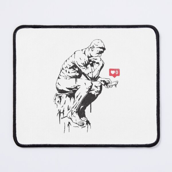 Item preview, The thinker has seen the message designed and sold by denis90ch.