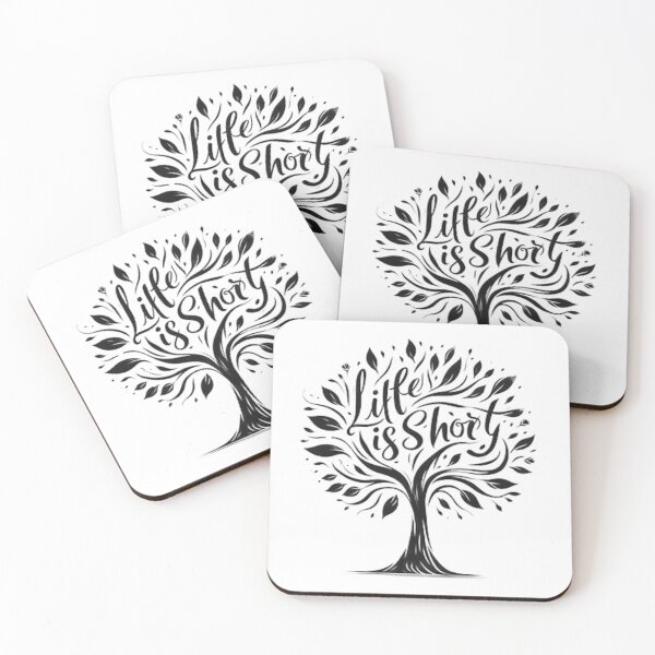 Item preview, Life is short  designed and sold by MogolArt.