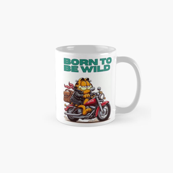 Item preview, Garfield born to be wild  designed and sold by quotefactory.
