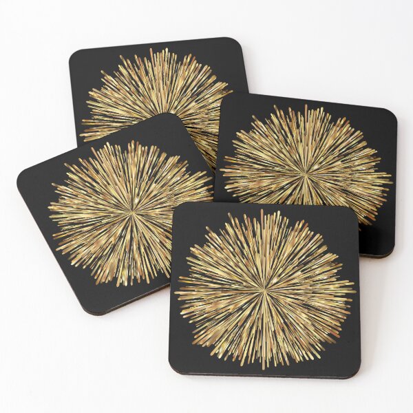 Item preview, Gold Firework Furry Bling Star Explosion designed and sold by Popular-Gifts.