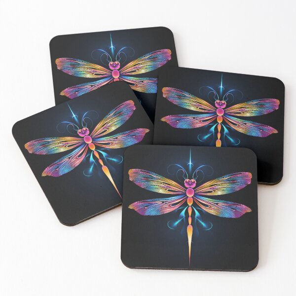 Item preview, Dragonfly Neon Pop Art 4 designed and sold by AstroRisq.