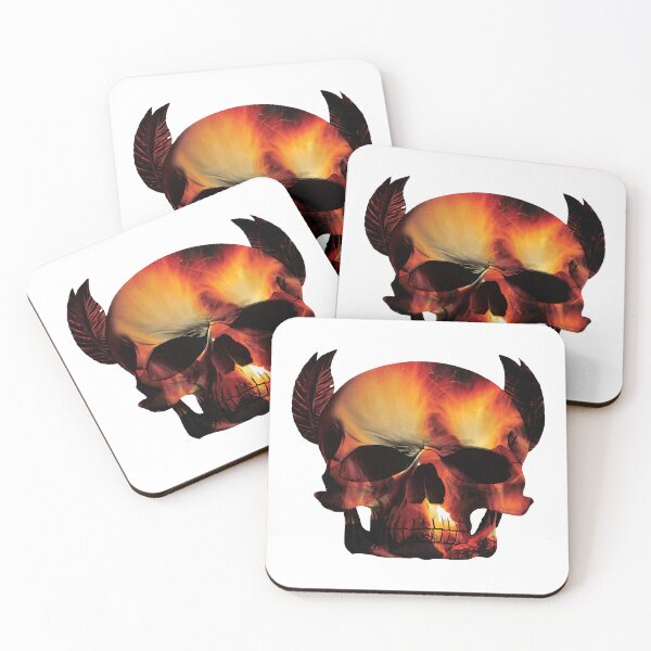 Item preview, Skull with Fire Inside designed and sold by BenO63.