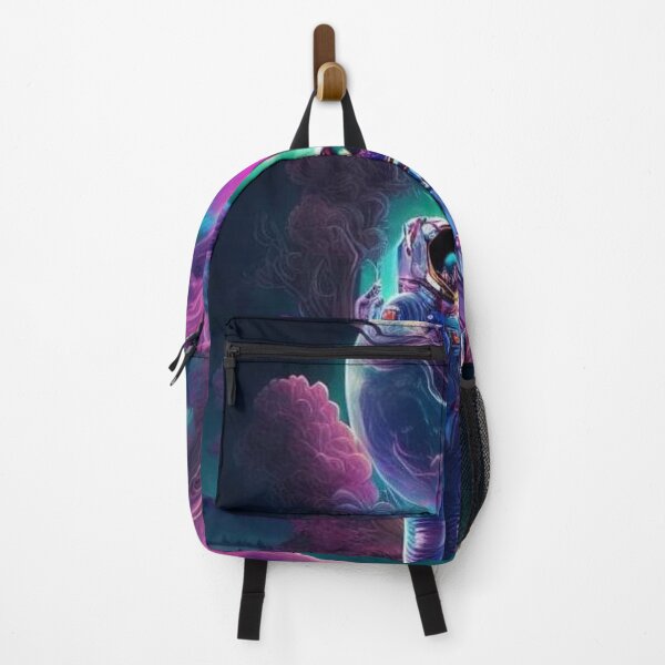 Item preview, Cosmic Romance: A Pair of Enchanted Astronauts Among Colorful Planets designed and sold by CulinaryCenter.