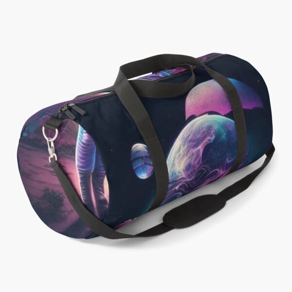 Item preview, Cosmic Romance: A Pair of Enchanted Astronauts Among Colorful Planets designed and sold by CulinaryCenter.