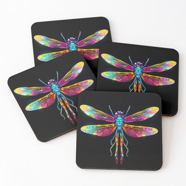 Item preview, Dragonfly Neon Pop Art 5 designed and sold by AstroRisq.