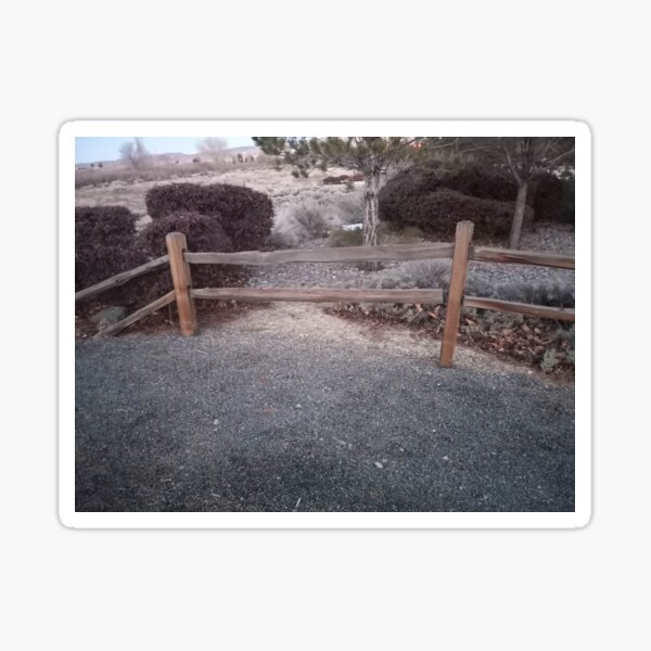 Item preview, aging Nevadan fence designed and sold by richard ely.