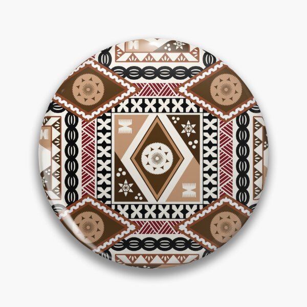 Item preview, Fijian Masi - Tapa Josua Pattern designed and sold by lolomastudio.