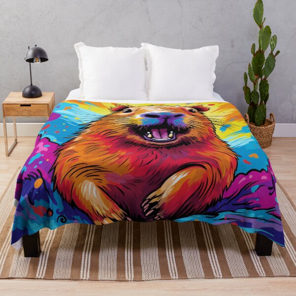 Artikelvorschau, Springende Wasserschwein-Pop-Art 2 entworfen und verkauft von AstroRisq.