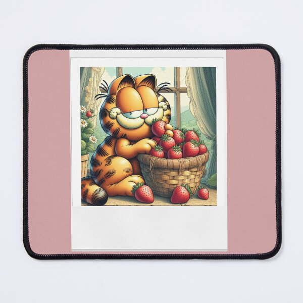 Item preview, Garfield likes strawberries.. designed and sold by quotefactory.
