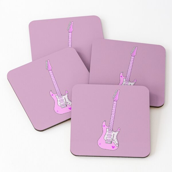 Item preview, Pink Electric Guitar  designed and sold by Annie <3.