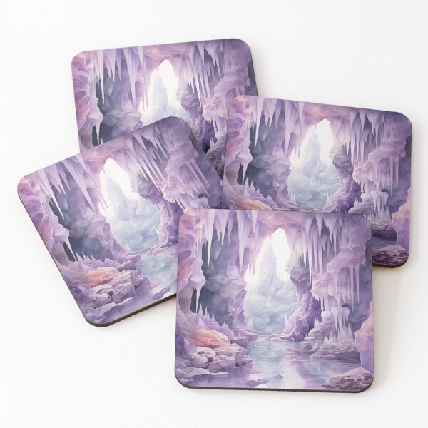 Item preview, Divine crystal cave in Amethyst. designed and sold by ArtbyJanineTate.