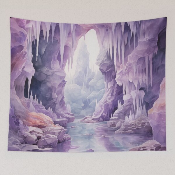 Item preview, Divine crystal cave in Amethyst. designed and sold by ArtbyJanineTate.