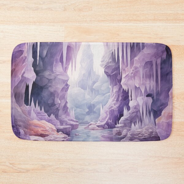 Item preview, Divine crystal cave in Amethyst. designed and sold by ArtbyJanineTate.